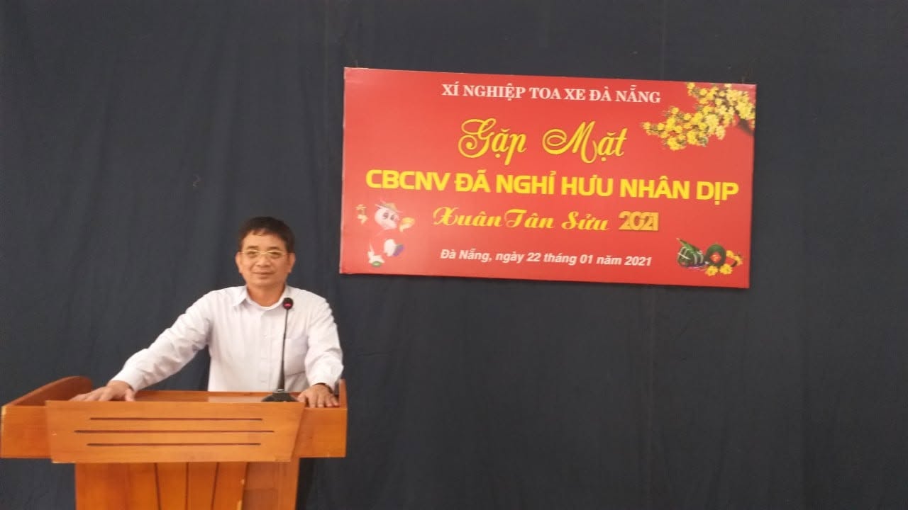 Xí nghiệp Toa xe Đà Nẵng tổ chức gặp mặt cán bộ, công nhân viên nghỉ hưu nhân dịp Xuân Tân Sửu 2021
