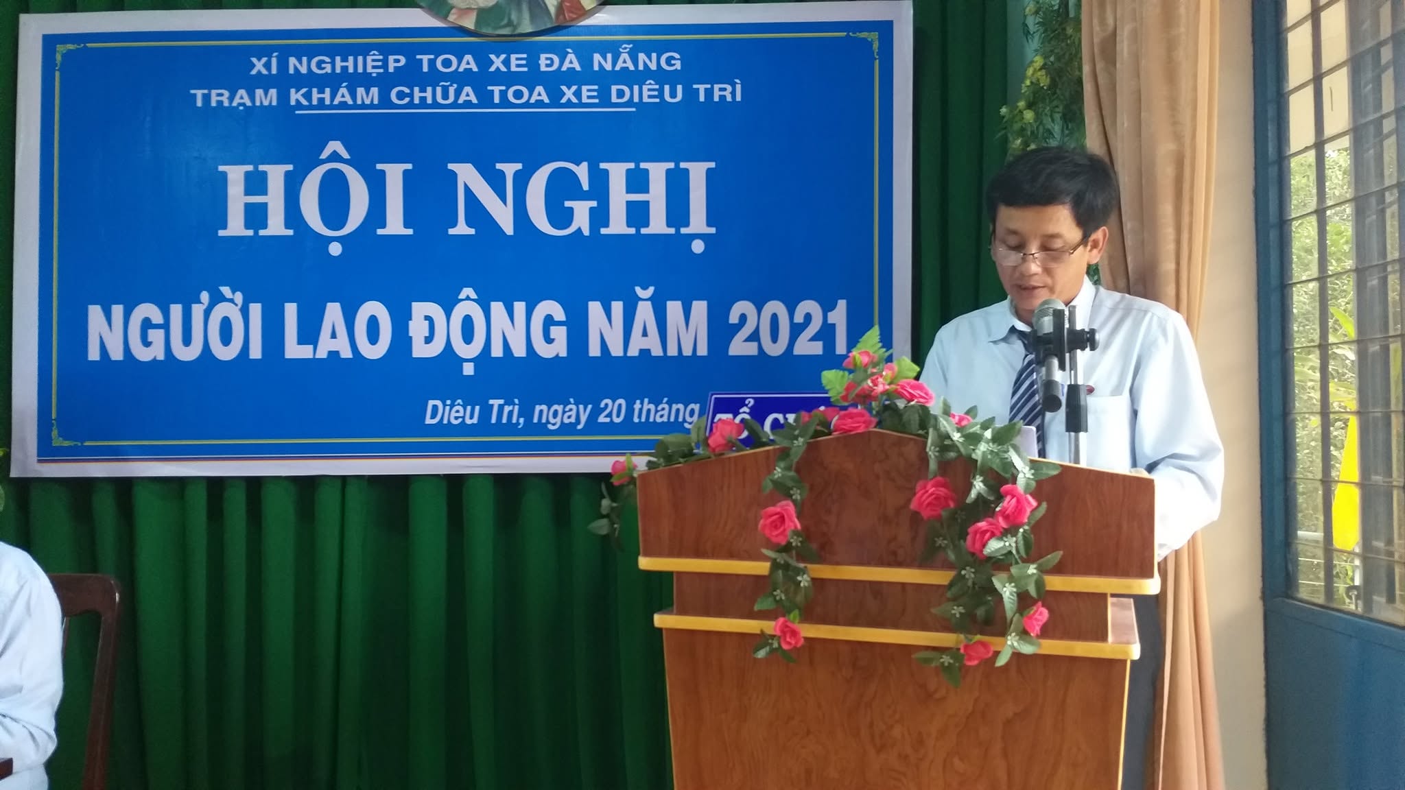 Trạm Khám chữa toa xe Diêu Trì tổ chức Hội nghị Người lao động năm 2021