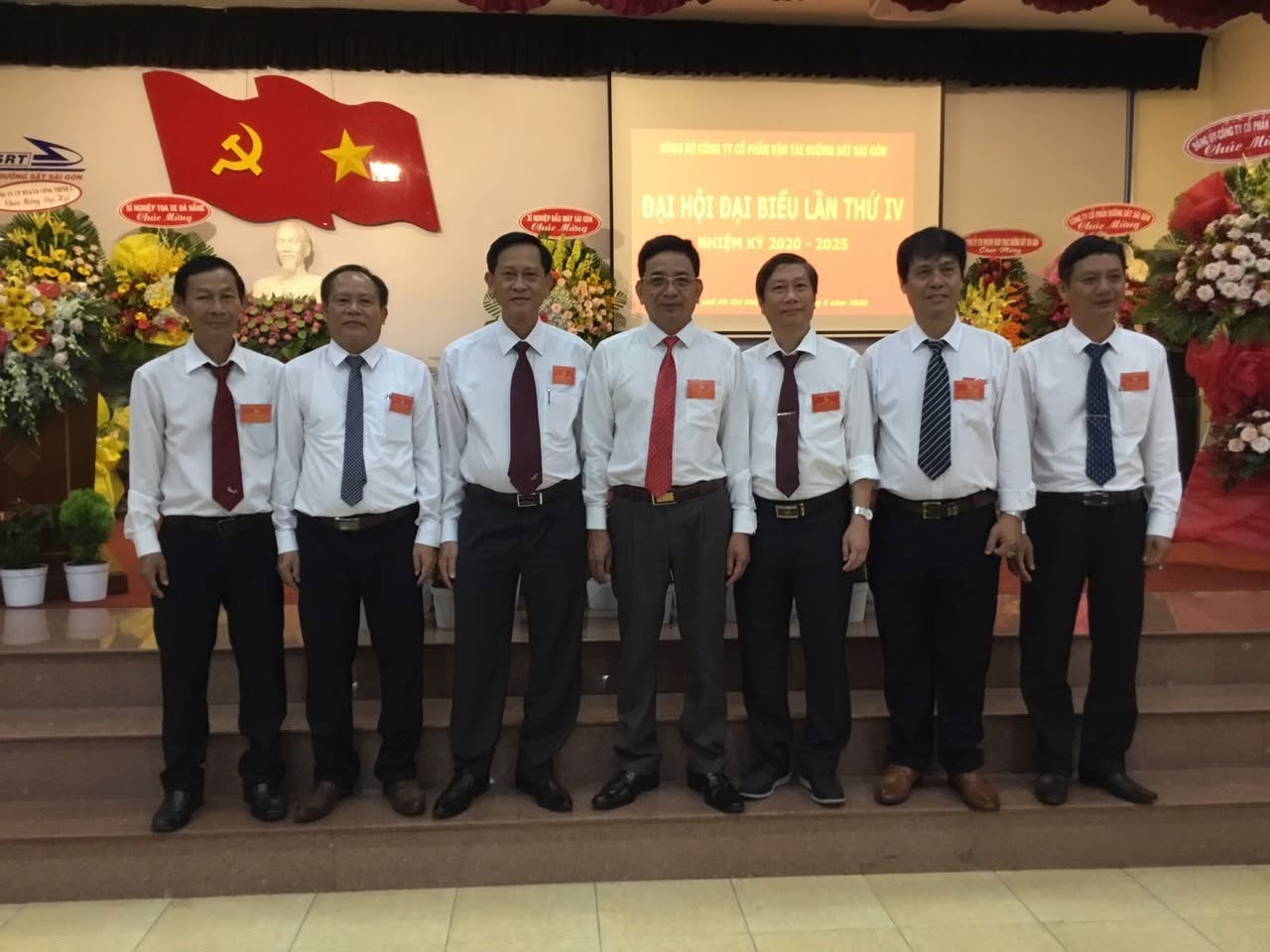 Đoàn đại biểu Đảng bộ Xí nghiệp Toa xe Đà Nẵng tham dự Đại hội Đảng bộ Công ty Cổ phần Vận tải Đường sắt Sài Gòn lần thứ IV, nhiệm kỳ 2020 – 2025 