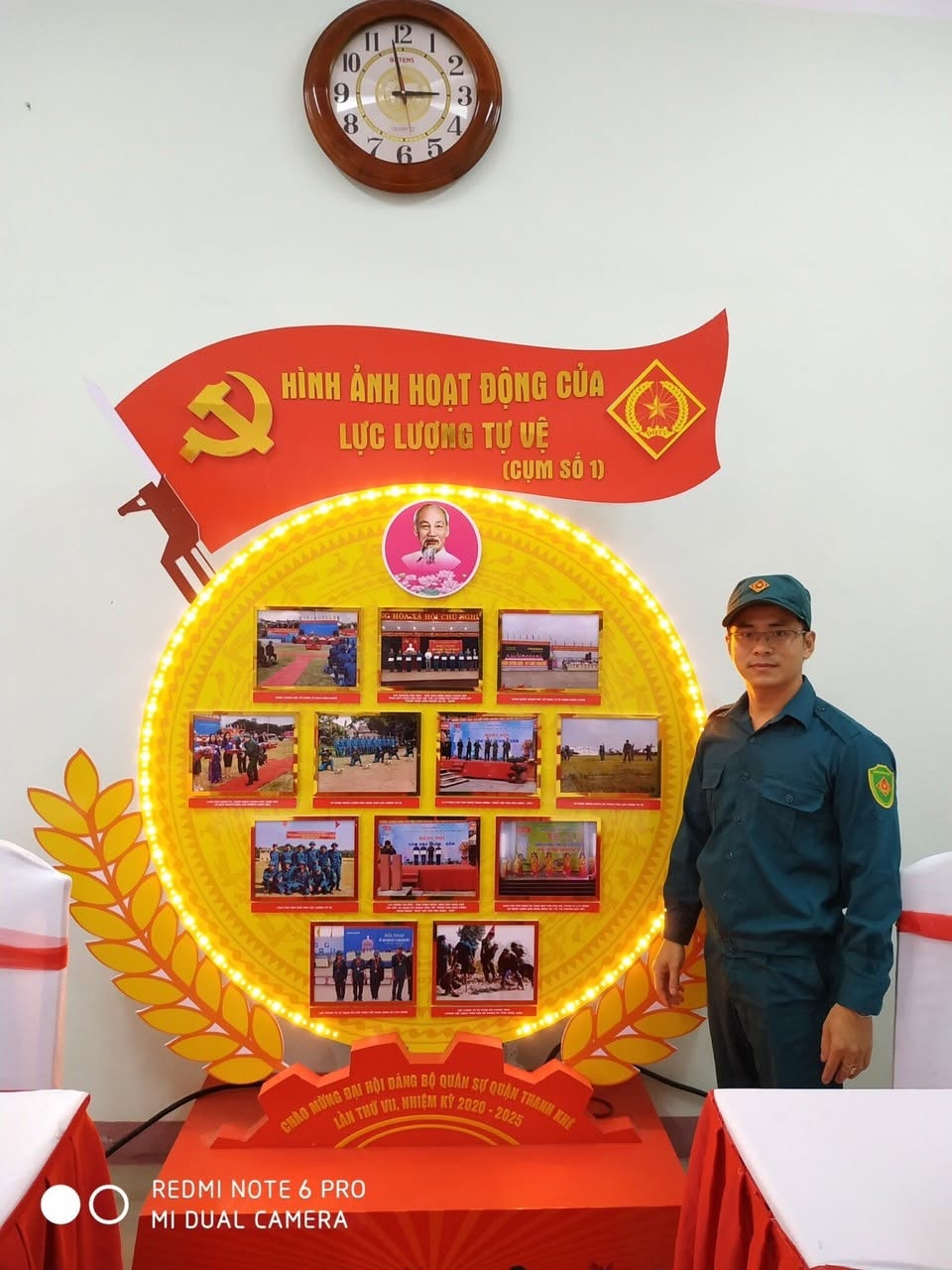 Cụm lực lượng tự vệ số 1 đạt giải Nhất Hội thi Pano ảnh chào mừng Đại hội Đảng bộ Quân sự quận Thanh Khê 